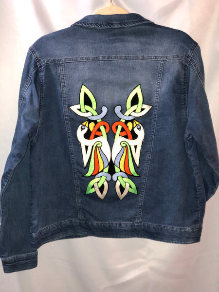 denim jacket double swan
