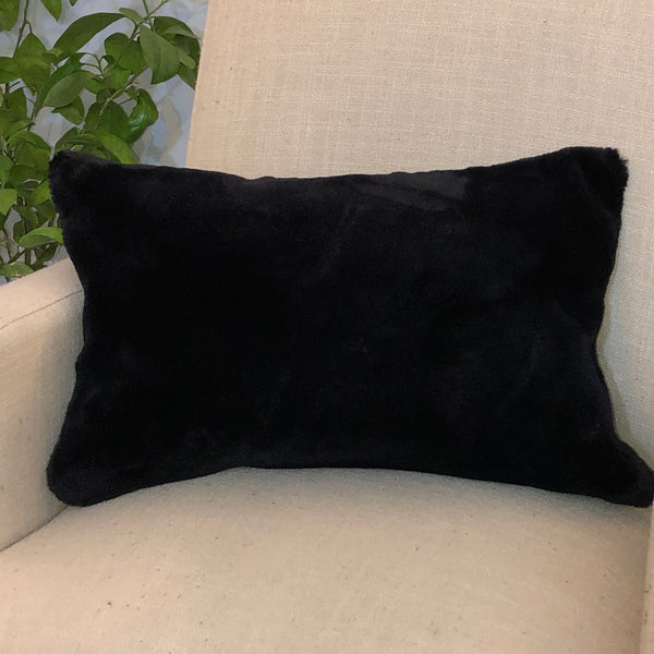 black small pillow