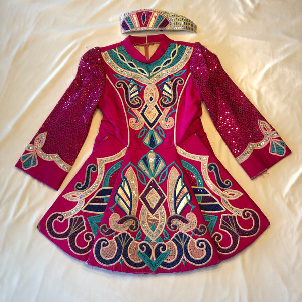 pink denim jacket