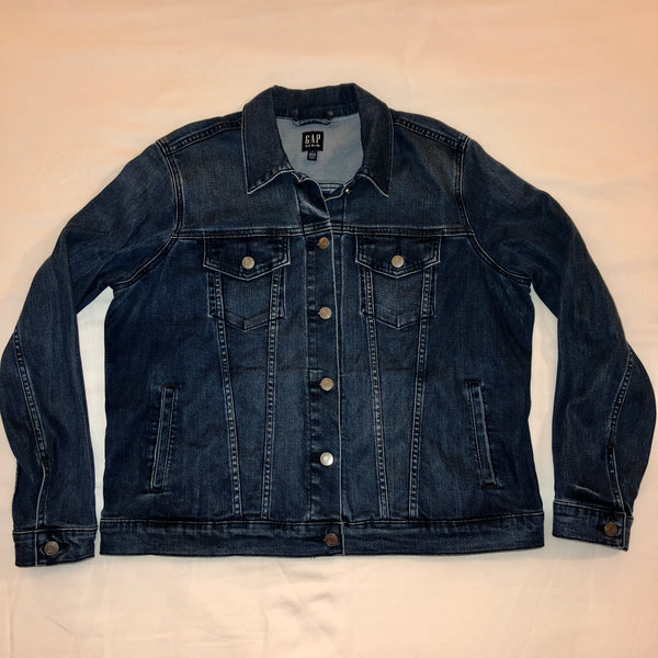 denim jacket swan