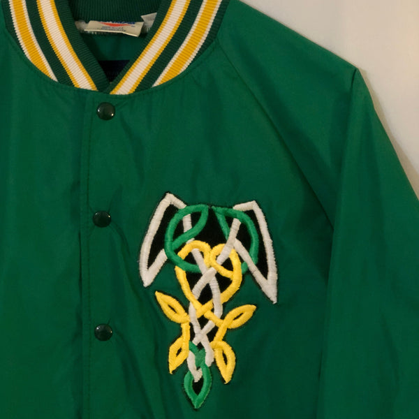 kelly green vintage jacket