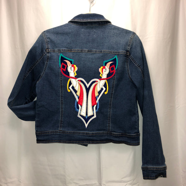 denim jacket double bird