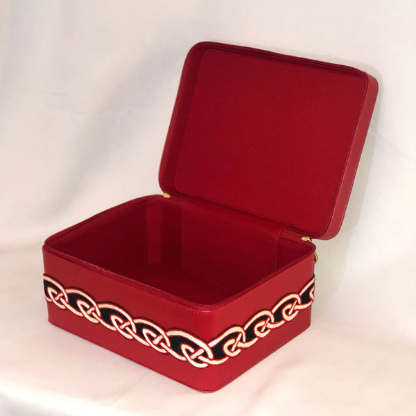 red treasure box