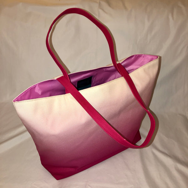 pink ombre tote