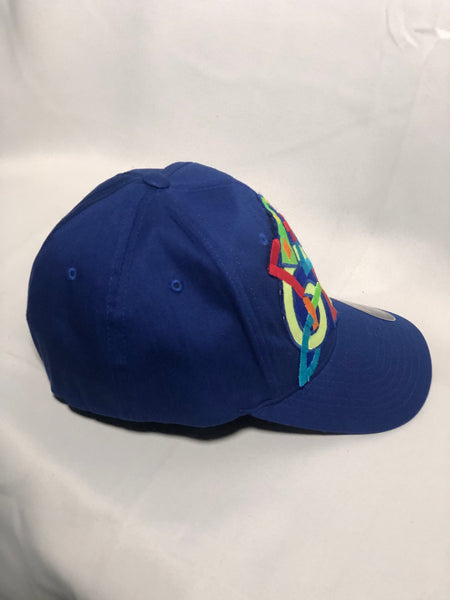 blue youth baseball cap