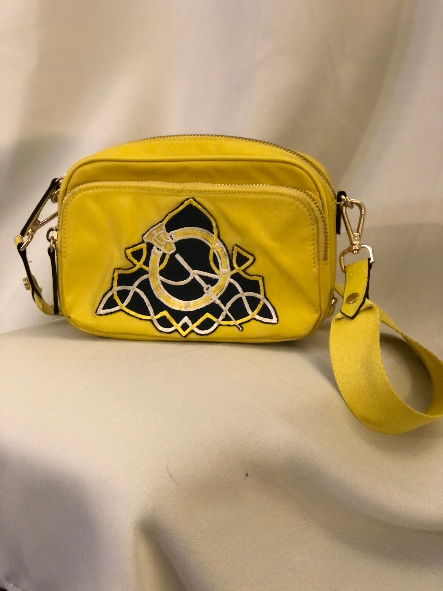 yellow small purse